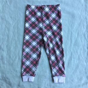 Ralph Lauren red plaid 100% cotton leggings pajama bottoms